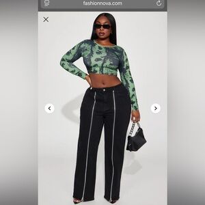 Point of View Straight Leg Jeans